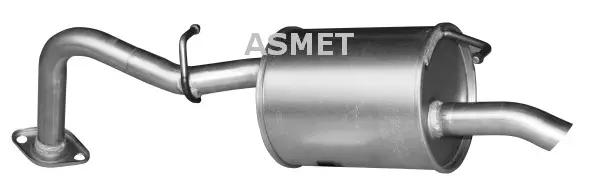 Saisonangebot ASMET 20.020 - Endschalldämpfer